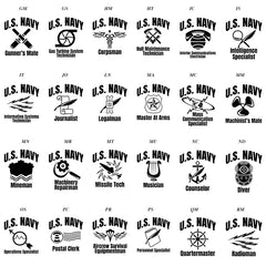 U.S. Navy Rating Apparel - Gold Collection
