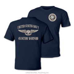 "Enlisted Aviation Warfare" Tee - Navy