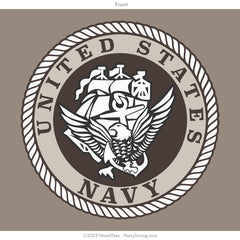 "Seabee Combat Warfare Specialist" Tee - NWU Brown