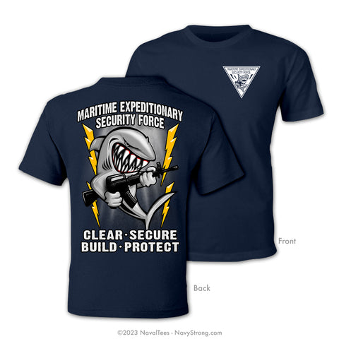 "Maritime Expeditionary Security Force" Tee - Navy