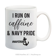 "CAFFEINE & PRIDE" - 15 oz Coffee Mug